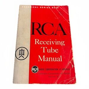 VINTAGE 1964 RCA Receiving Tube Manual Series RC-23 Trade Paperback Radio Book